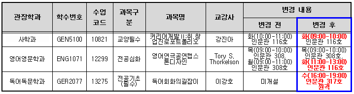 2020-2학기 수업시간 변경 교과목 안내.PNG